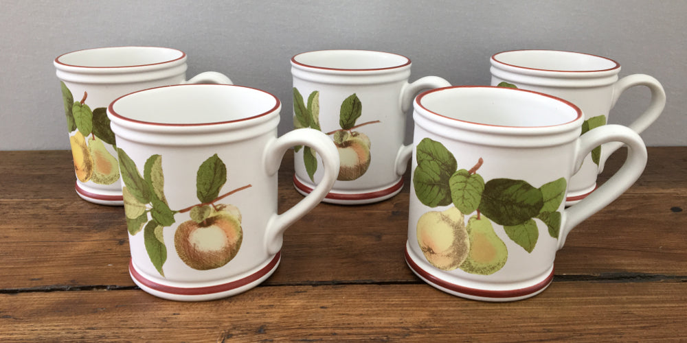 Denby Seasons of Mellow Fruitfulness Mugs