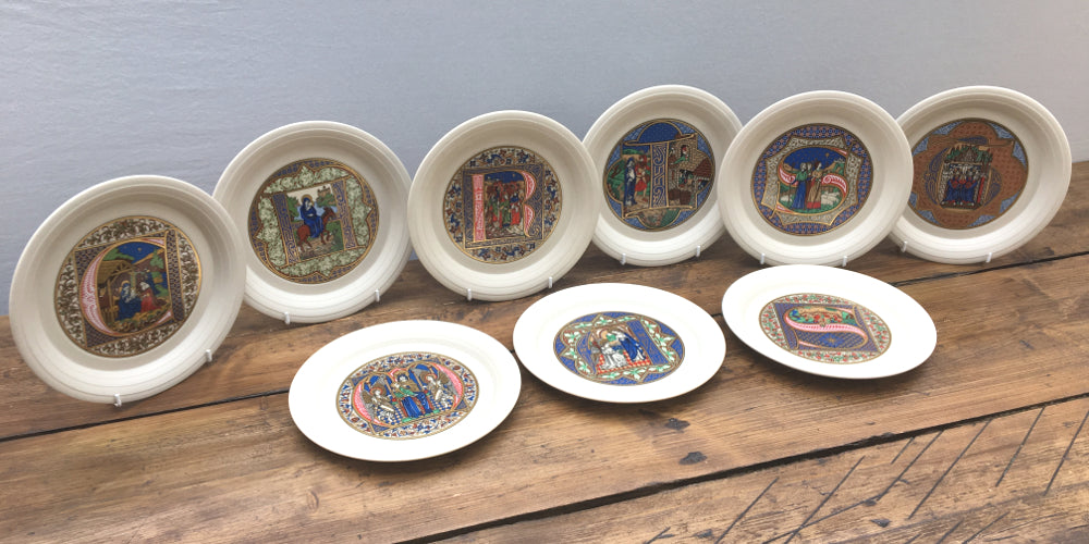 Hornsea Pottery Christmas Plates