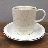 Poole Pottery Parkstone Teetasse und Untertasse