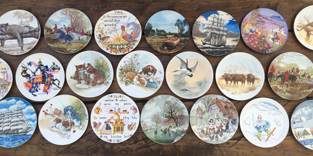 Plaques de transfert de poterie Poole