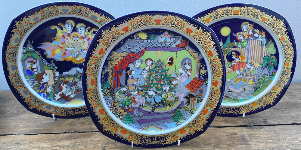 Rosenthal Christmas Carols on Porcelain (Bjorn Wiinblad)