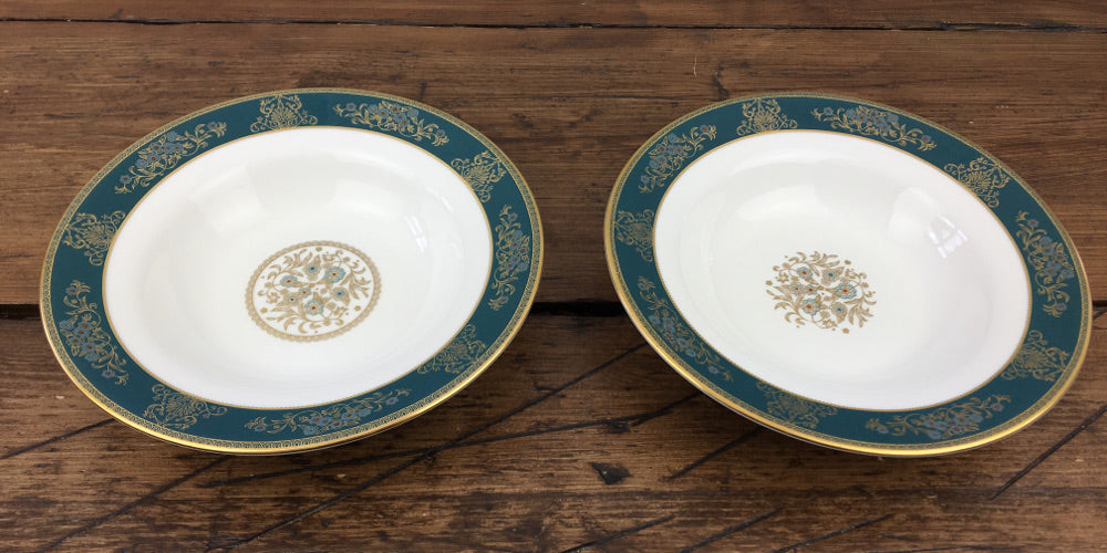 Wedgwood Agincourt Blue & Gold 