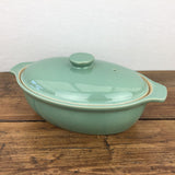 Denby "Manor Green" Oval Casserole