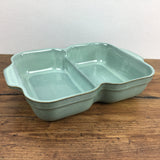 Denby Regency Green Divided Vegetable Dish