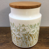 Hornsea Fleur Green Storage Jar