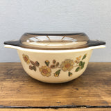 St Michael Autumn Leaves Pyrex Casseroles