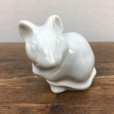 Poole Pottery Grey Glaze Mouse