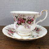 Royal Albert Lavendelrose Teetasse und Untertasse