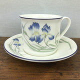 Royal Doulton Minerva Teetasse und Untertasse