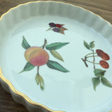 Royal Worcester Evesham Gold Flan Dish