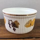 Royal Worcester Evesham Gold Souffle Dish