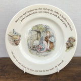 Wedgwood « Beatrix Potter - Mme Tiggy-Winkle » Assiette petit-déjeuner/dessert