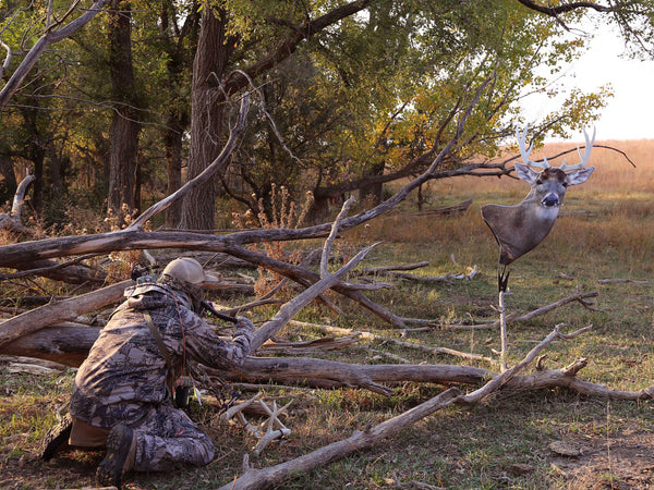 New Heads Up Decoy Design, Rattling in whitetail with Heads Up Decoy
