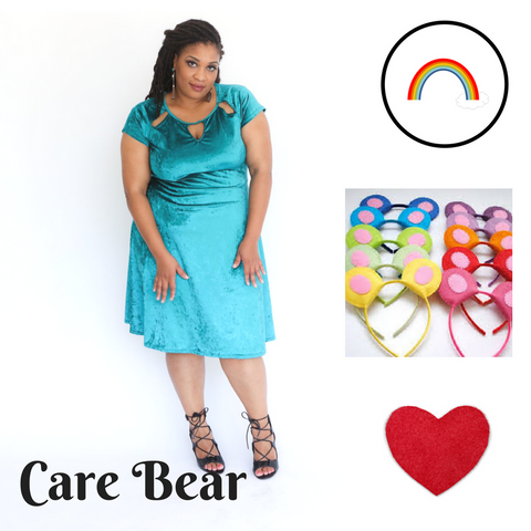 care bear fancy dress plus size