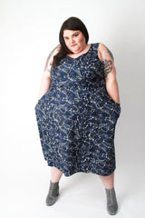 plus dress with pockets