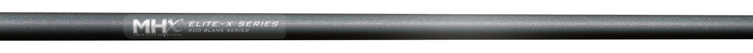 MHX Elite-X Rod Blanks come in a Platinum Gray finish
