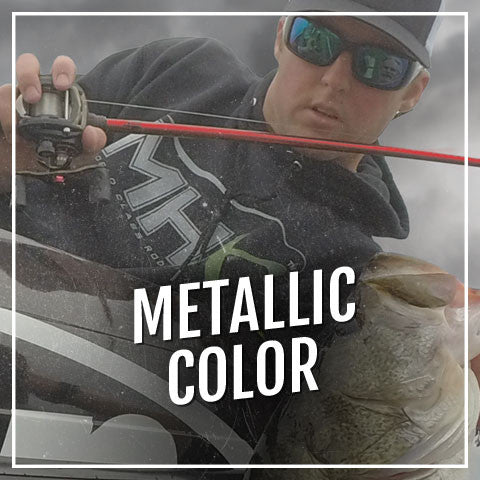 MHX Metallic Color Freshwater rod blanks