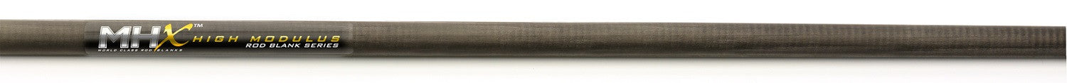 MHX High Modulus Rod Blanks come in a Polished Graphite finish