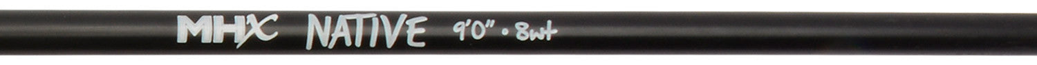 MHX 8-Weight Native Travel Fly Rod in Satin Black Finish