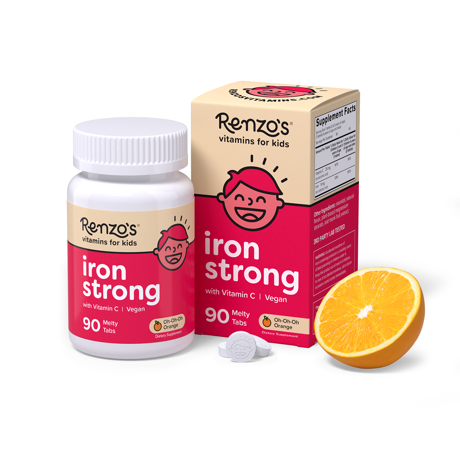 Iron Strong - Renzos Vitamins product image