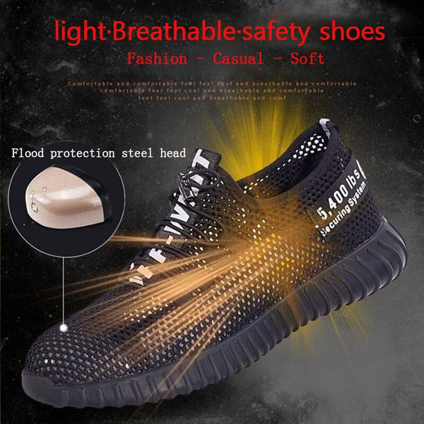indestructible racer safety shoes