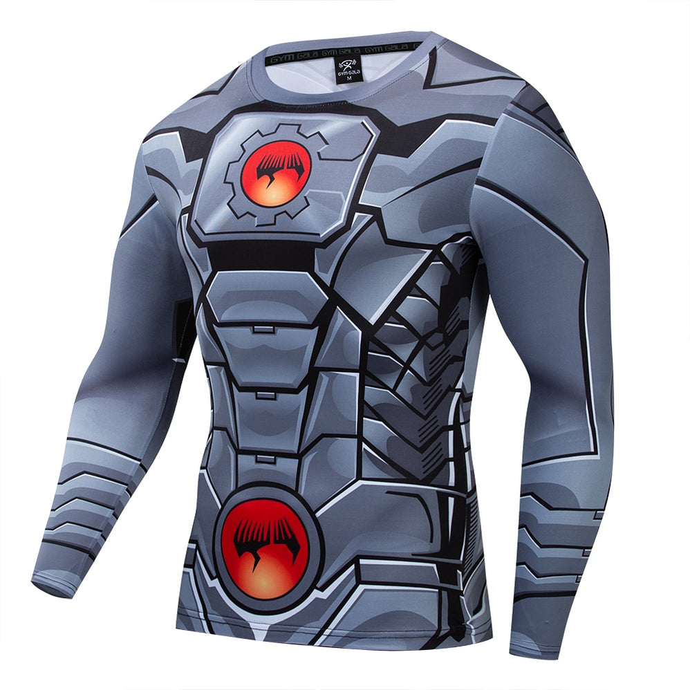 Cyborg Compression Rashguard Shirt — RashGuardStore