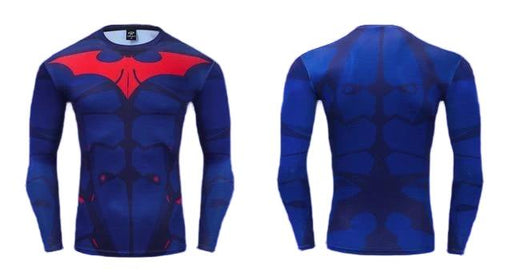 batman long sleeve compression shirt