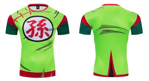 Dbz Dragon Ball Z Rash Guard Compression Shirt Rashguardstore