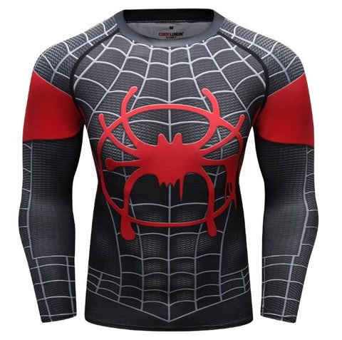 Spiderman Rash Guard Compression Shirt – RashGuardStore