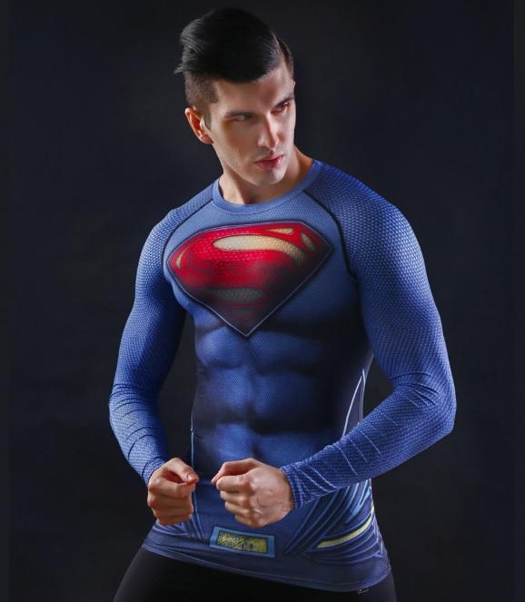 man of steel compression shirt