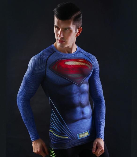 man of steel compression shirt