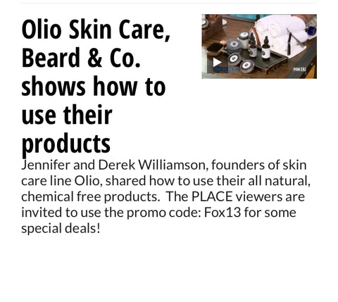 Fox 13 The Place Segment with Olio