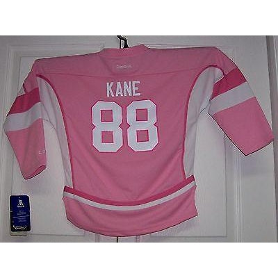 pink blackhawks shirt
