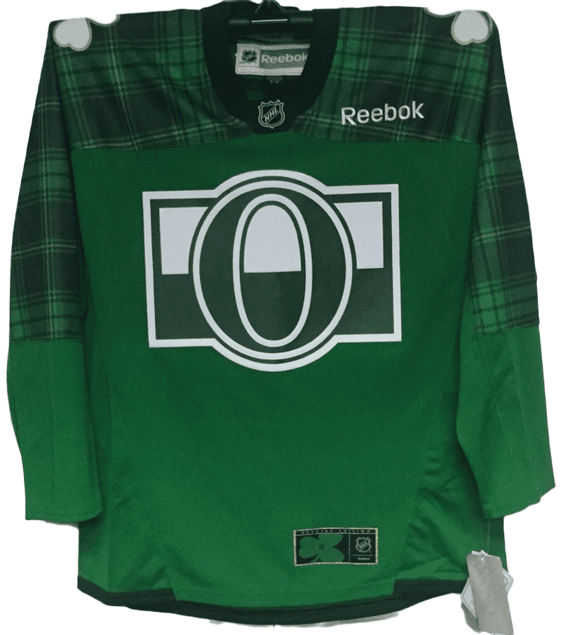 ottawa senators green jersey