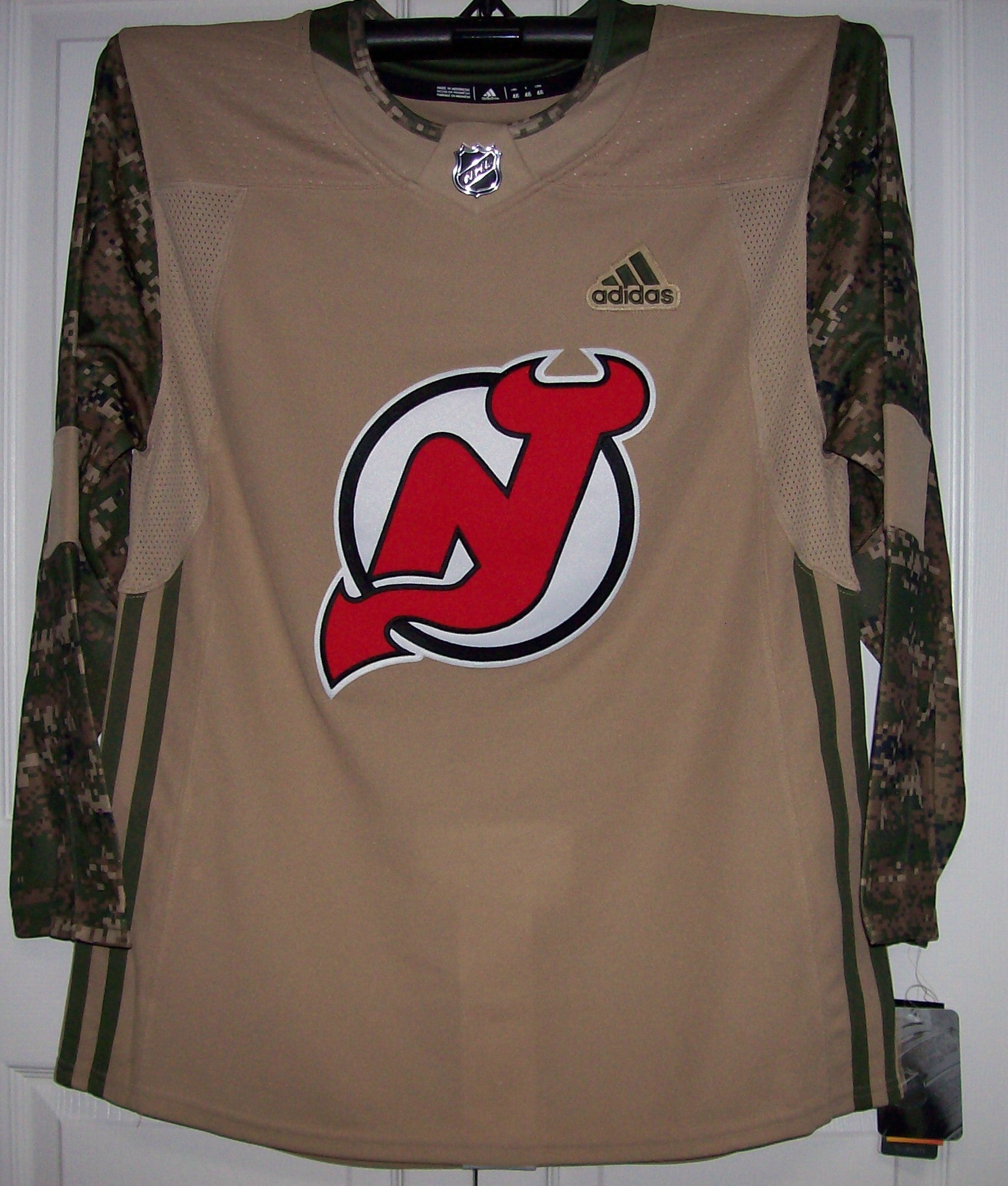 New Jersey Devils 258J Adidas NHL 