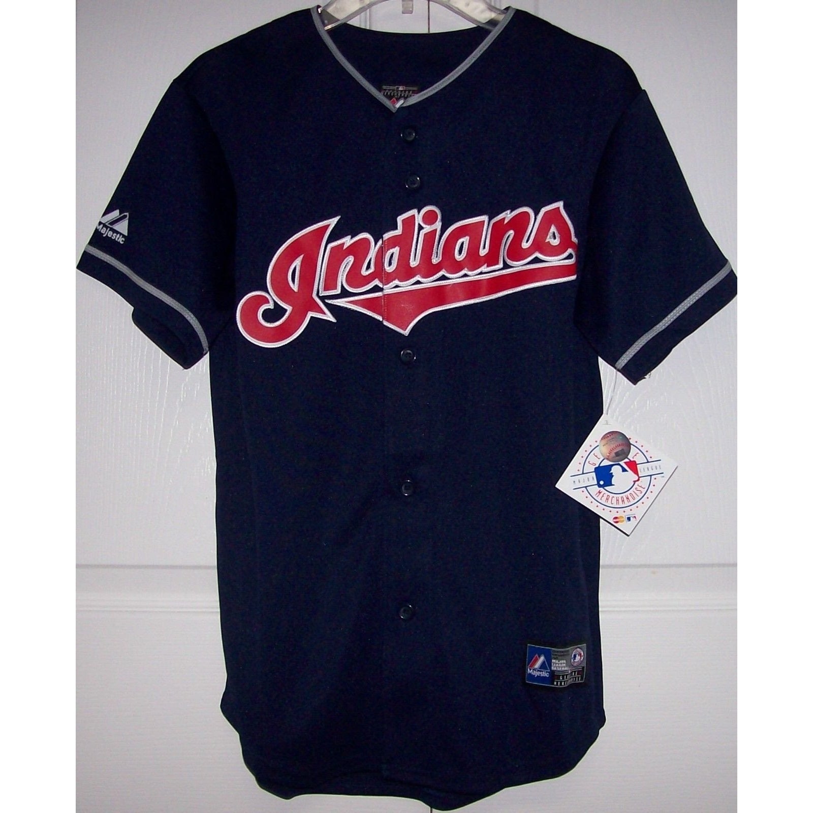 Majestic MLB Baseball jersey Alt. NAVY 