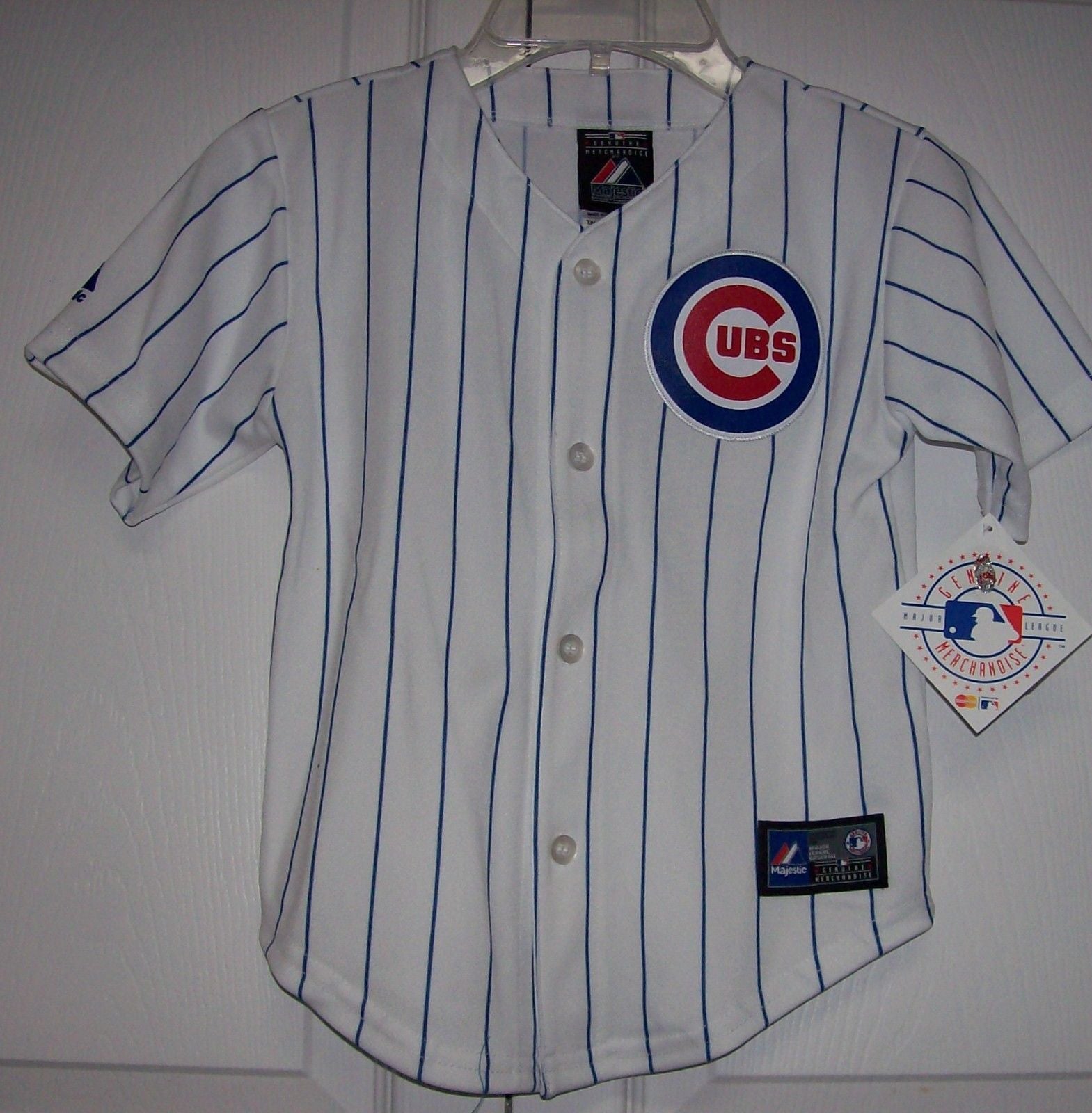 Chicago Cubs Anthony Rizzo Nike Road Replica Jersey with Authentic Lettering Small