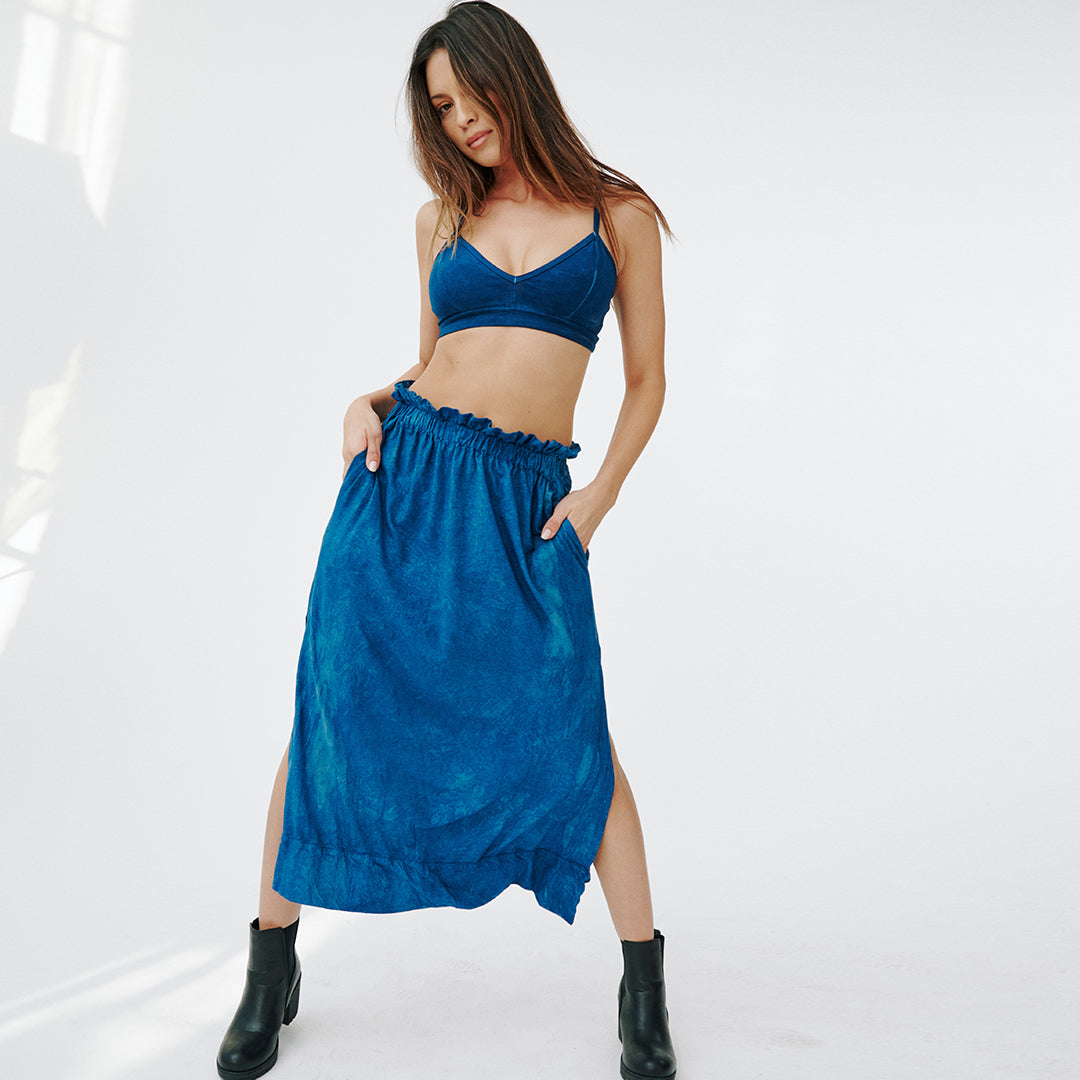 Saffron Hemp Skirt