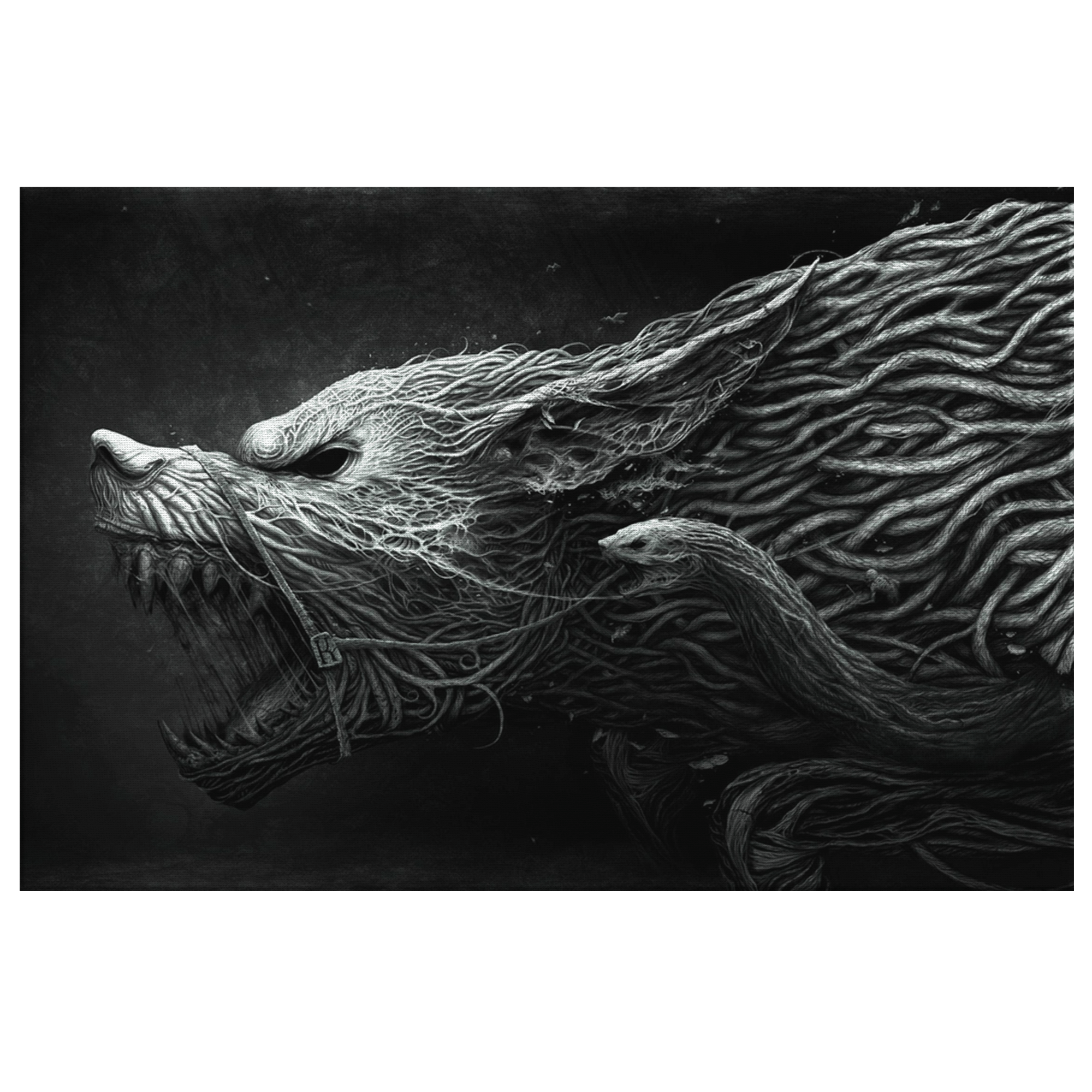 Norse Wolf Art