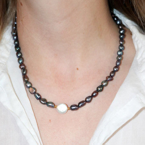 Baroque Tahitian Pearl Necklace