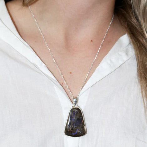 Boulder Opal Pendant