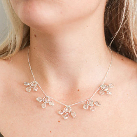 Herkimer Diamond Allure Necklace
