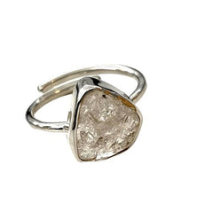 Herkimer diamond ring