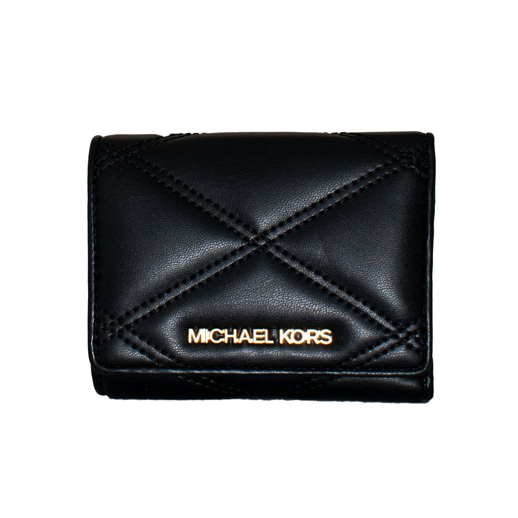 Michael Kors 35T2GTVE2U-BLACK Leather Purse Wallet – Designer Online