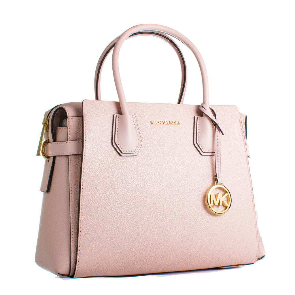 Michael Kors 35F2GM9S8L-POWDER-BLUSH Pink Leather Shoulder Bag Satchel –  Designer Online