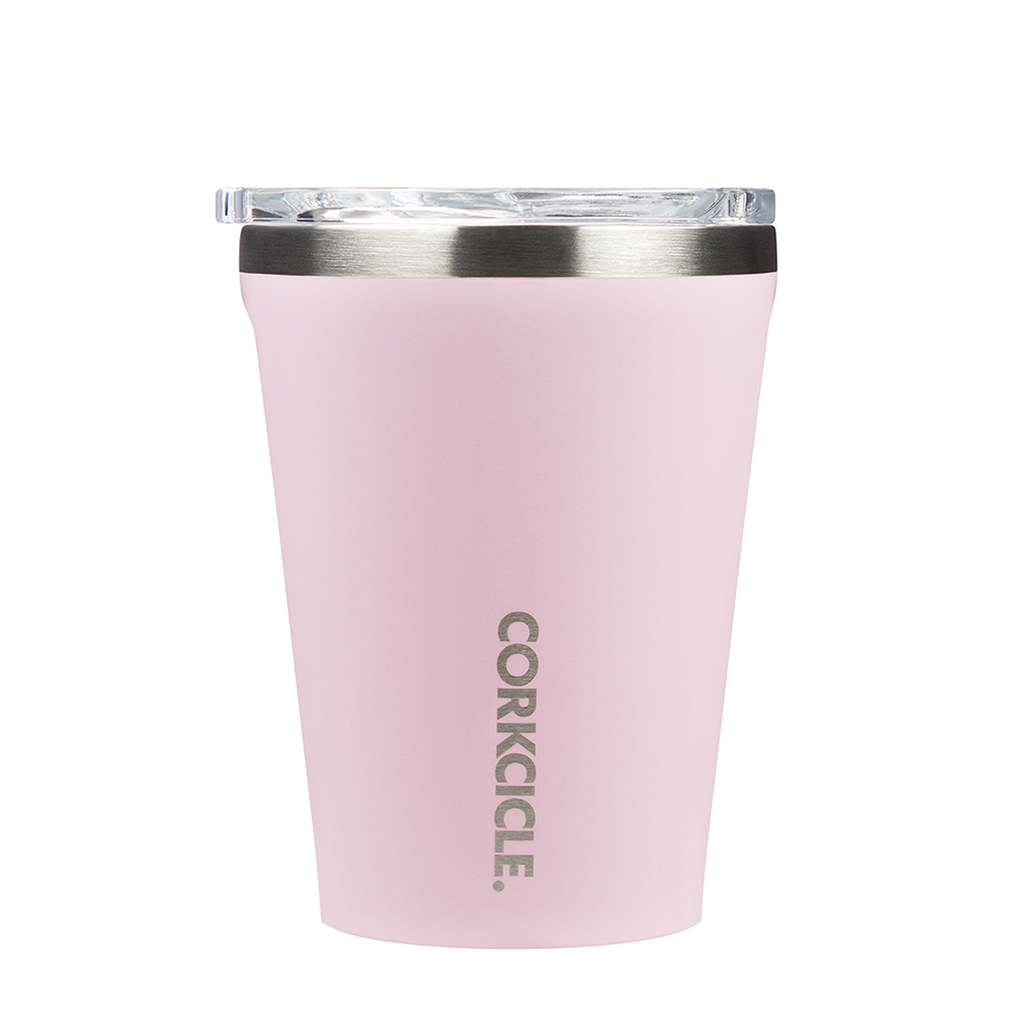 Corkcicle Classic Tumbler Insulated Stainless Steel Coffee Tea Cup Ros –  Designer Online