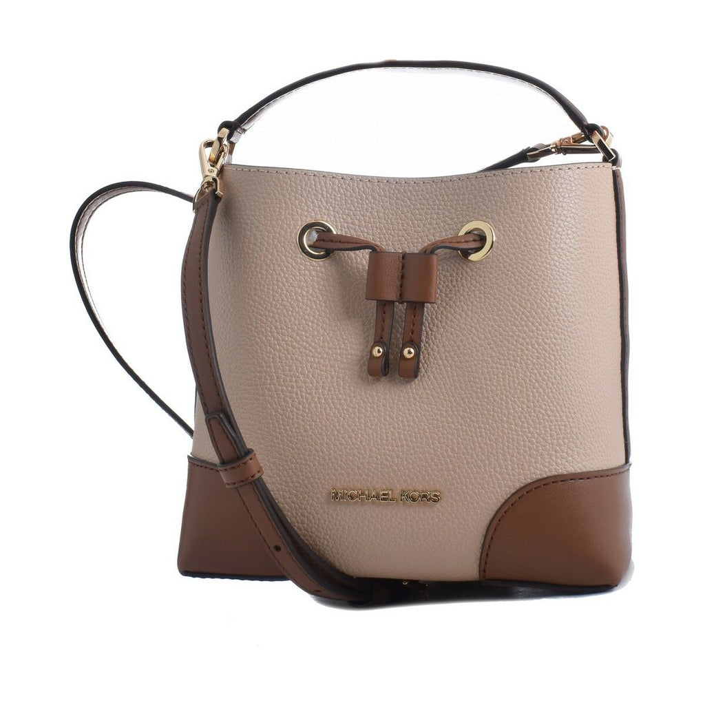 Michael Kors 35F2GM9M1T-BUFF MULTI Pink Brown Leather Bucket Shoulder –  Designer Online