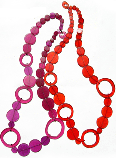 Solrojo Dots Resin Necklace