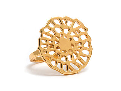 Gorjana Gold Plated Acacia Ring