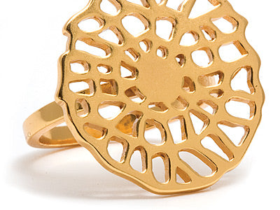 Gorjana Gold Plated Acacia Ring